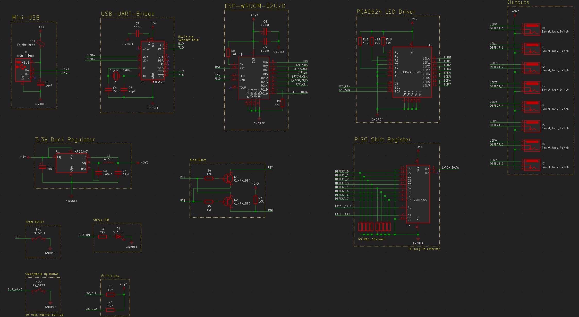 Schematics for Blinketto 4.0